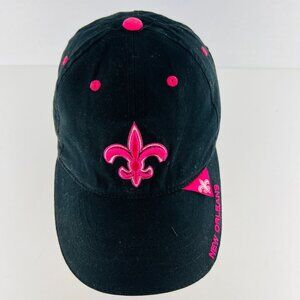 New Orleans Saints PINK Logo Baseball Style Cap Hat